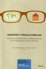 Adopción y vínculo familiar - Vinyet Mirabent - Herder Liquidacion de archivo editorial