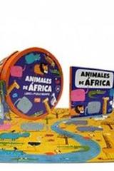 Animales de áfrica (rompecabezas) -  AA.VV. - Sassi