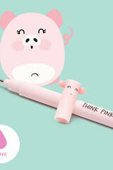 Bolígrafo de gel borrable Piggy -  AA.VV. - Legami