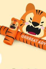 Bolígrafo de gel borrable Tigre -  AA.VV. - Legami