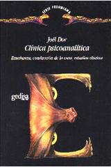 Clínica psicoanalítica - Joël Dor - Editorial Gedisa