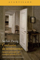 Confusión de sentimientos - Stefan Zweig - Acantilado