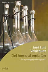Del Homo al embrión - José Luís Velázquez - Gedisa
