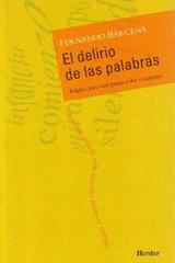 El Delirio de las palabras - Fernando  Bárcena - Herder