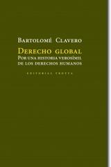 Derecho global - Bartolomé Clavero - Trotta