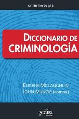 Diccionario de Criminología -  AA.VV. - Editorial Gedisa