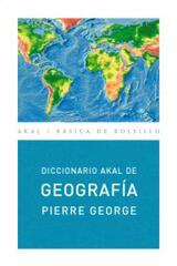 Diccionario de Geografía - Pierre George - Akal