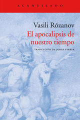 El apocalipsis de nuestro tiempo - Vasili Rózanov - Acantilado