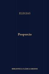 Elegías (131) -  Propercio - Gredos
