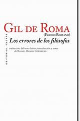 Los errores de los filósofos - Gil de Roma - Trotta