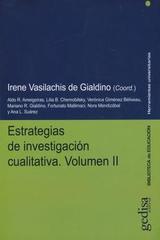 Estrategias De Investigacion Cualitativa Vol. II -  AA.VV. - Gedisa