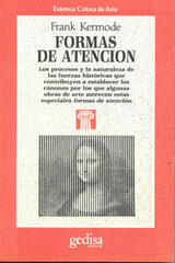 Formas de atención - Frank Kermode - Gedisa