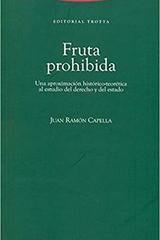 Fruta prohibida - Juan-Ramón Capella - Trotta
