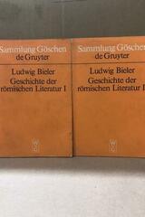Geschichte der römischen Literatur Volumen I y II  -  AA.VV. - Otras editoriales