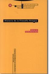 Historia de la filosofía antigua - Carlos García Gual - Trotta