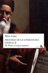 Historia de la Literatura Griega II - Albin Lesky - Gredos