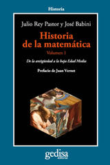 Historia de la matemática Volumen I - José Babini - Editorial Gedisa