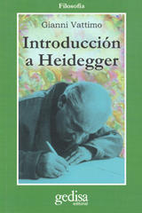 Introducción a Heidegger - Gianni Vattimo - Editorial Gedisa