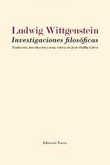 Investigaciones filosóficas​ - Ludwig Wittgenstein - Trotta