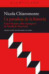 La paradoja de la historia - Nicola Chiaromonte - Acantilado