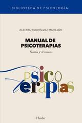Manual de psicoterapias - Alberto Rodríguez Morejón - Herder