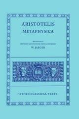 Aristotelis: Metaphysica -  Aristóteles - Oxford University Press