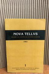 Nova Tellvs Tomo I -  AA.VV. - UNAM