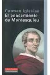 El pensamiento de Montesquieu - Carmen Iglesias - Galaxia Gutenberg