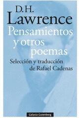 Pensamientos y otros poemas - D.H. Lawrence - Galaxia Gutenberg