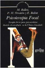 Psicoterapia focal -  AA.VV. - Editorial Gedisa