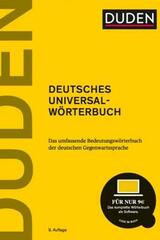 Deutsches Universalwörterbuch: Das Umfassende Bedeutungswörterbuch Der Deutschen Gegenwartssprache -  AA.VV. - DUDEN