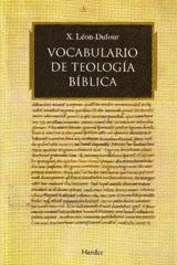 Vocabulario de teología bíblica  - Xavier  Léon-Dufour - Herder Liquidacion de archivo editorial