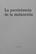 La persistencia de la melancolía. - Francia Perales - Tresnubes
