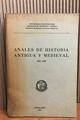 Anales de Historia Antigua y Medieval 1977-1979 -  AA.VV. - Otras editoriales