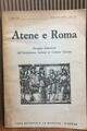 Atene e Roma Rassegna trimestrale dell' Associazione Italiana di Cultura Classica XXVII -  AA.VV. - Otras editoriales