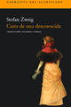 Carta de una desconocida - Stefan Zweig - Acantilado