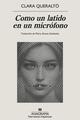 Como un latido en un micrófono - Clara Queraltó - Anagrama