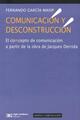 Comunicación y desconstrucción - Fernando García Masip - Ibero