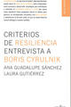 Criterios de resiliencia -  AA.VV. - Gedisa