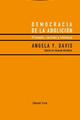 Democracia de la abolición - Angela Y. Davis - Trotta
