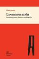 La enumeración - Nora Avaro - Nube Negra ediciones