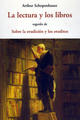 La lectura y los libros - Arthur  Schopenhauer - Olañeta