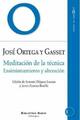 Meditación de la técnica -  AA.VV. - Biblioteca Nueva