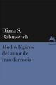 Modos lógicos del amor de transferencia - Diana S. Rabinovich - Manantial