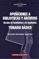 Oposiciones a bibliotecas y archivos - Ricardo González Castrillo - Complutense