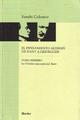 El Pensamiento alemán de Kant a Heidegger Tomo I  - Eusebi  Colomer - Herder