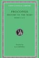 Procopius History of the wars Books 5 - 6.16 - Procopio de Cesarea - Loeb Classical Library