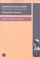 Signos de exclusión - Casiccia Alessandro - Marmol izquierdo  