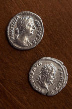 Monedas originales del Imperio romano