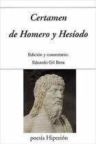 Certamen de Homero y Hesíodo - Eduardo Gil Bera - Hiperión